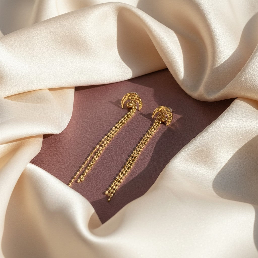 Boucles d'oreilles Luna